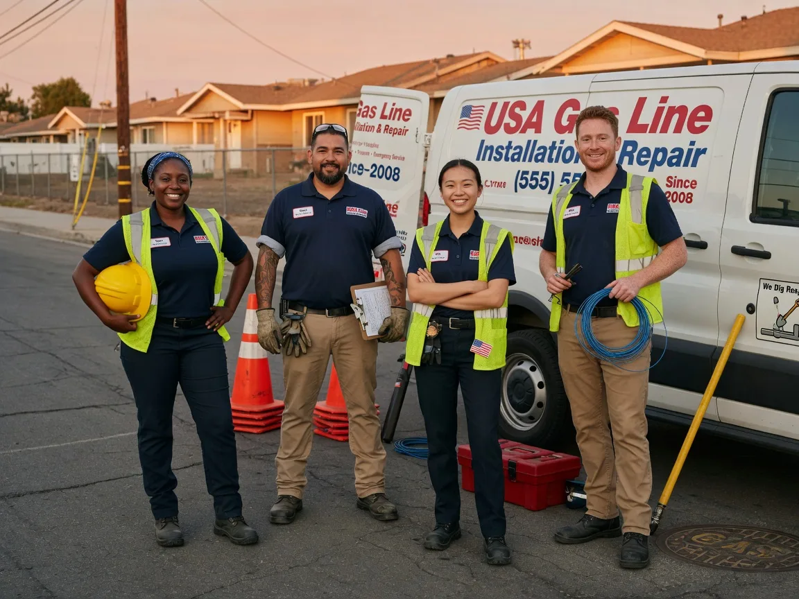 Gas Line Installation company in Valentine, TX